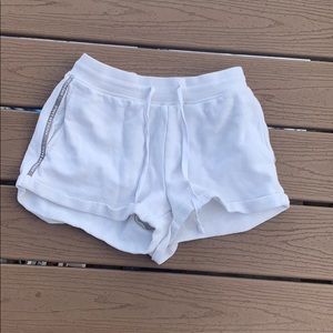 White lounge Shorts